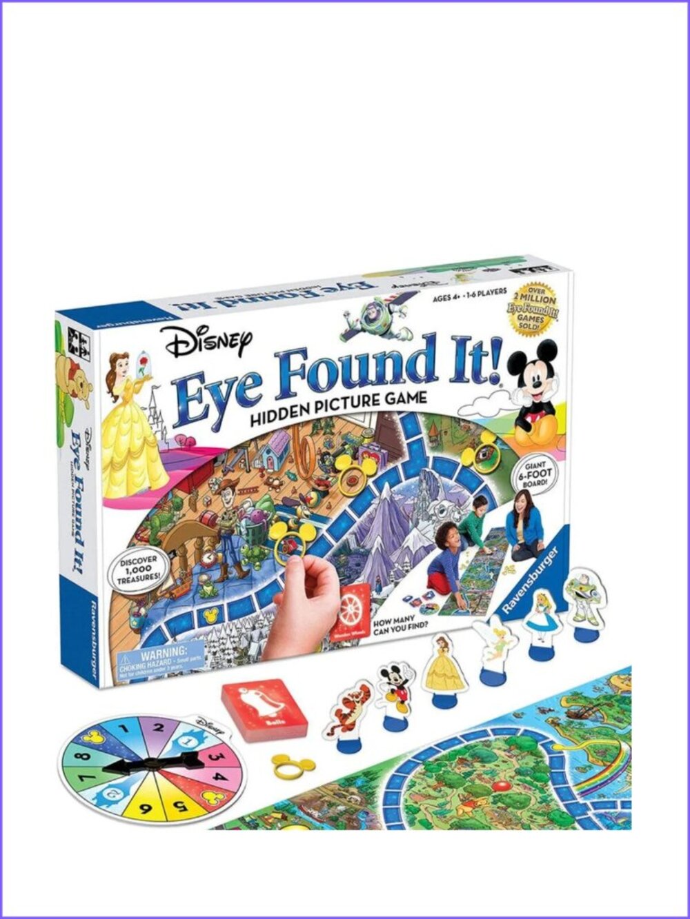 Game Disney Eye Found It!-Observation Family Game New  In Box